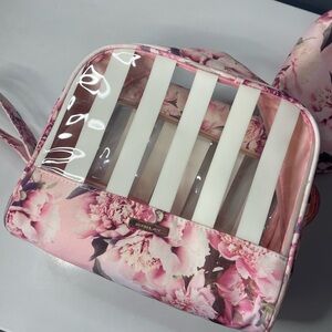 Floral Pink Transparent Bag
